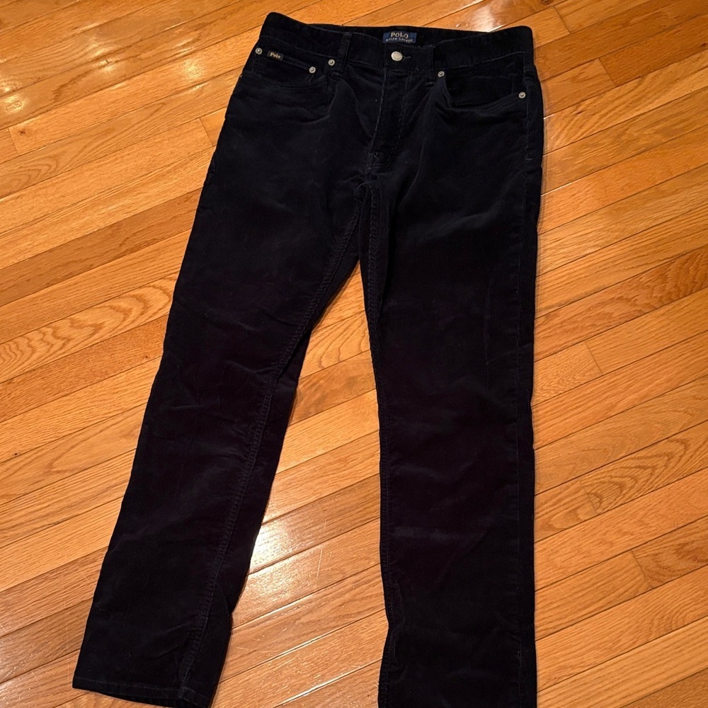 Ralph Lauren Men's Navy Corduroy pants